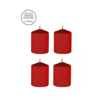 4 bougies SM rouges parfumées