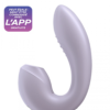 Double stimulateur connecté Sunray Lilas - Satisfyer – Image 2