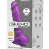 Gode double densité violet 17,5 cm - SilexD – Image 2