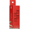 4 bougies SM rouges parfumées – Image 3
