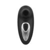 NOIR&ARGENT - DRAKE DELUXE SUCKING VIBE SILICONE RECHARGEABLE NOIR