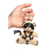 Porte-clés Teddy Bear BDSM avec martinet – Image 2