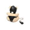 Porte-clés Teddy Bear BDSM avec cagoule – Image 3